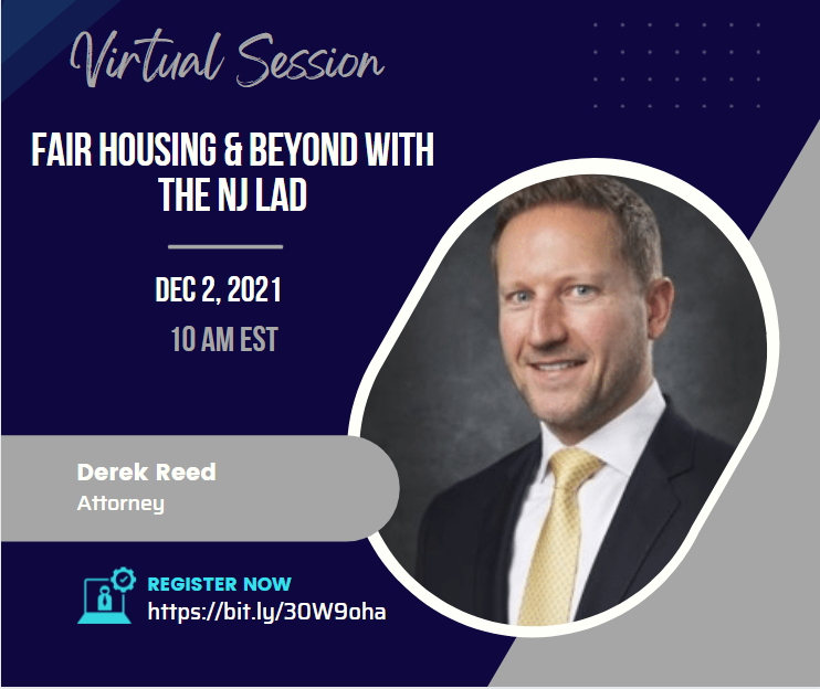 Derek Reed Leads Last Seminar of the Year: Fair Housing & Beyond with ...